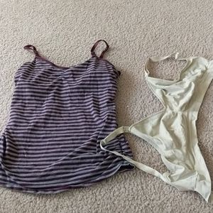 Nursing bra and tank